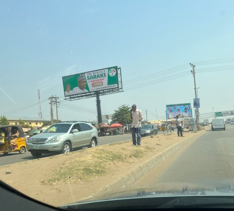 Sen. Dr. Bukola Saraki Billboard