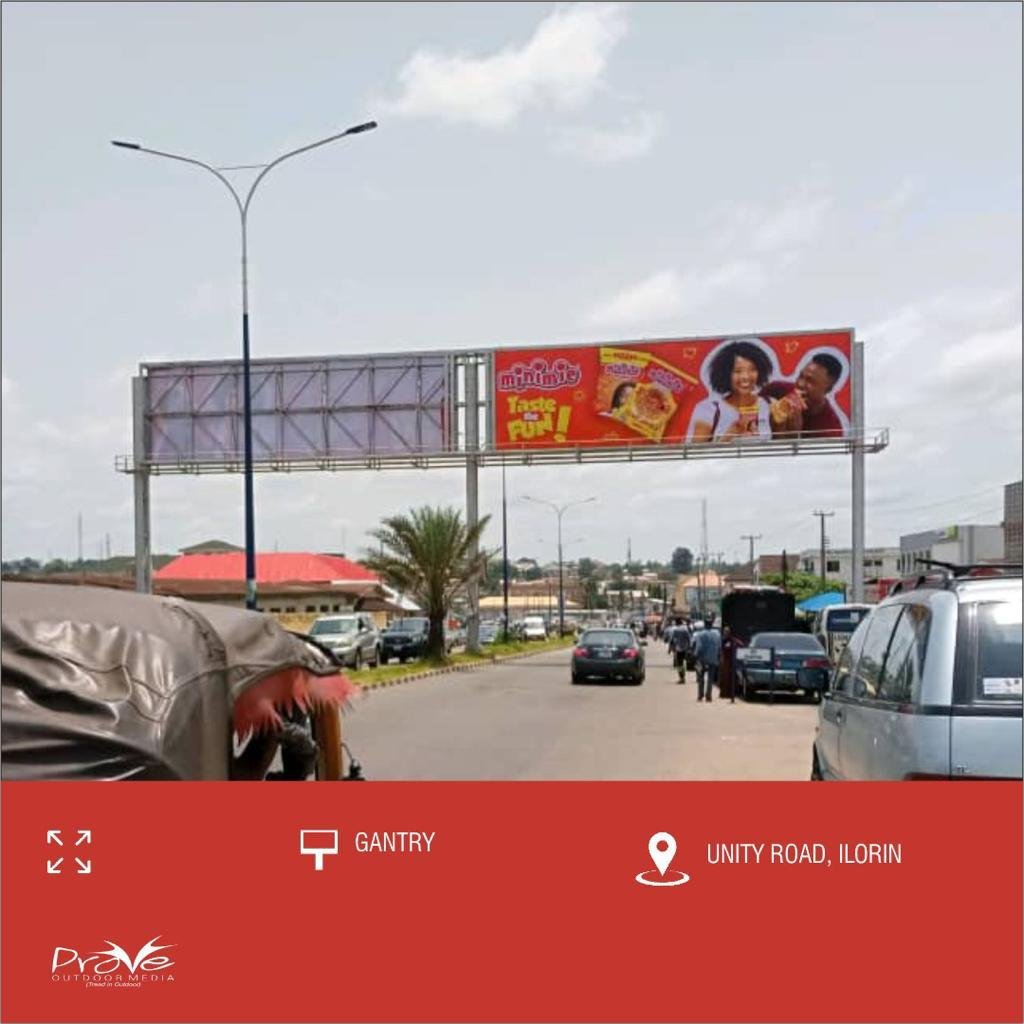 gantry billboard unity road Ilorin